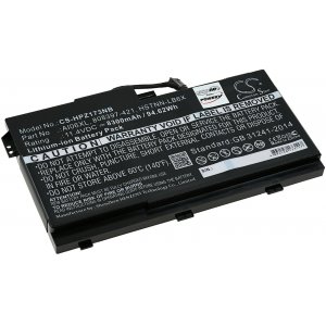 Batera adecuada para porttil HP ZBook 17 G3 (TZV66eA), modelo AI06XL entre otros ms