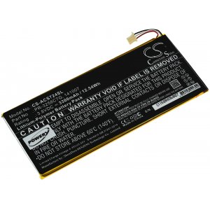 Batera adecuada para Tablet Acer Iconia Talk S / A1-734 / modelo KT.00110N.001