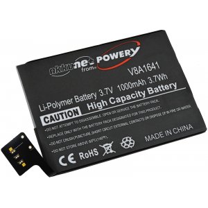 Batera adecuada compatible con iPod Touch 6 generacin, A1574, modelo A1641