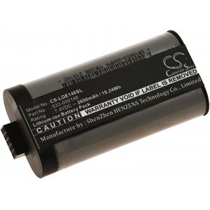 Batera adecuada para altavoz Logitech Ultimate Ears Boom 3, 984-001362, modelo 533-000146 entre otros ms
