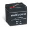 Batera plomo (multipower) MP1-6