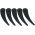 5x Bosch Durablade cuchillas de repuesto para ART 26-18 LI / Universal GrassCut 18-26