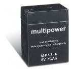 Batera plomo (multipower) MP13-6