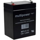 Batera plomo (multipower) MP2,9-12
