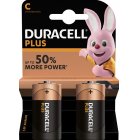 Pila Duracell Plus MN1400 LR14 Baby blster 2uds.
