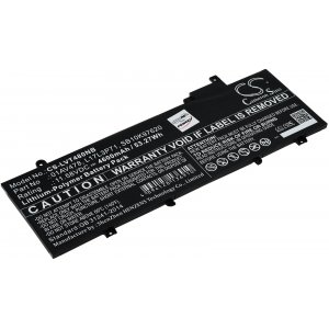 Batera adecuada para porttil Lenovo ThinkPad T480s Serie, T480s 20L7002LCD, modelo L17L3P71 entre otros ms