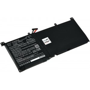 Batera adecuada para porttil gaming Asus Rog G501VW-FY106T, Rog G501VW-FY107T, modelo C41N1524 entre otros ms