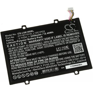 Batera para Tablet Lenovo Ideapad A1 / A1-07 / Modelo L10C1P22