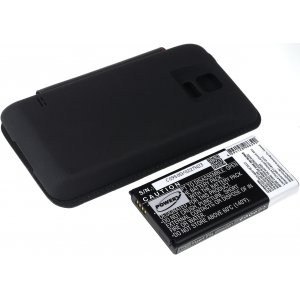 Batera para Samsung Galaxy S5 / SM-G900 / Modelo EB-B900BC con Funda Flip cover