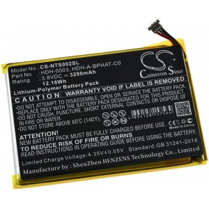 Batera adecuada para consola de videojuegos Nintendo Switch Lite , HDH-001, modelo HDH-A-BPHAT-C0 entre otros ms