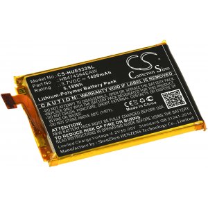 Batera compatible con WLAN HotSpot Router Huawei E5338 / E5338-BK / modelo HB474364EAW