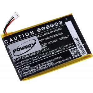 Batera para Logitech Touchpad T650 / Modelo 533-000088