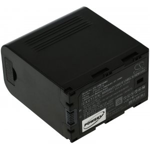 Batera de alta capacidad para videocmara profesional JVC GY-HM200 / modelo SSL-JVC75 con USB