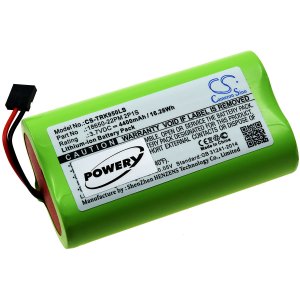 Batera para faro LED para bicicletas Trelock LS 950 / Modelo 18650-22PM 2P1S