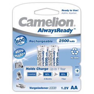 Camelion HR6 Mignon AA AlwaysReady blster 2uds. 2500mAh