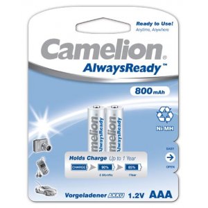 Camelion HR03 Micro AAA AlwaysReady blster 2uds. 800mAh