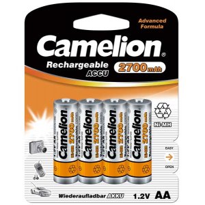 Camelion Mignon AA HR6 2700mAh NiMH Pack 4uds.