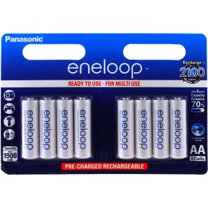 Panasonic eneloop pila recargable AA - blster 8uds. / Modelo BK-3MCCE