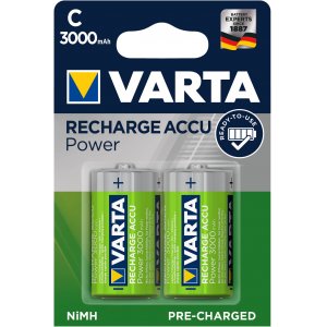 Varta pila recargable Ready to Use 56714 Baby C LR14 HR14 3000mAh NiMH  blíster 2uds. *  - Tienda de pilas y baterías de calidad  baratos