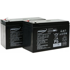 Powery Batera de GEL para SAI APC Smart-UPS SUA750RMI2U