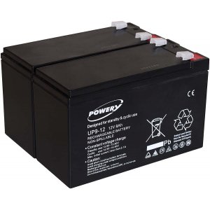 Powery Batera de GEL para SAI APC Smart-UPS 750 9Ah 12V