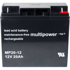 Batera plomo (multipower) para SAI APC Smart-UPS SUA1500I 20Ah (Reemplaza tambin 18Ah)