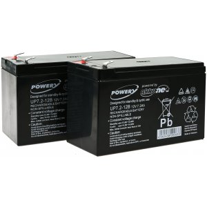 Powery Bater�a de GEL para SAI APC Back-UPS BR1500I