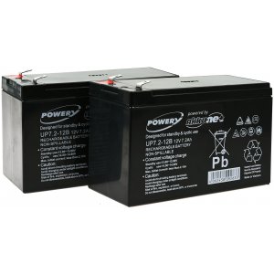 Powery Batera de GEL para SAI APC RBC 9