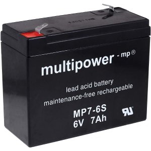 Batera plomo (multipower) MP7-6S