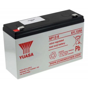 YUASA Batera plomo NP12-6 Vds