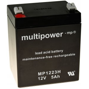 Batera plomo (multipower) MP1223H de tipo de alta descarga