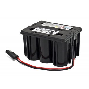 Enersys / Hawker Batera plomo, Monoblock 12V 2,5Ah con cable y clavija