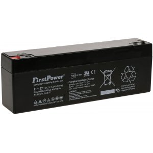 FirstPower Batera de GEL FP1223 VdS 12V 2,3Ah