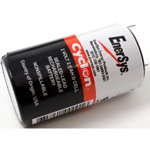 Enersys / Hawker Batera recargable, celda de plomo D Cyclon 0810-0004 2V 2,5Ah