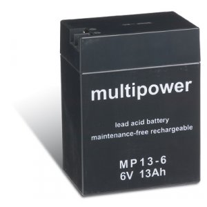 Batera plomo (multipower) MP13-6