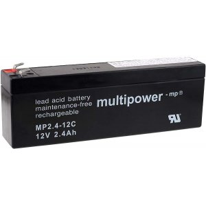 Batera plomo (multipower) MPC2,4-12 MP2,4-12C cclica