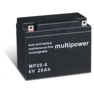 Bater�a plomo (multipower) MP20-6