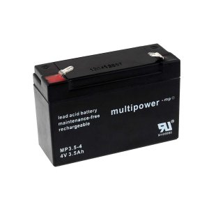 Batera plomo (multipower) MP3,5-4
