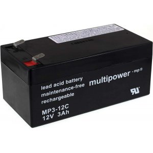 Batera plomo (multipower) MP3-12C cclica