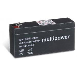 Batera plomo (multipower) MP3-8