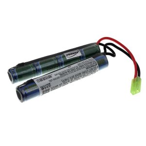 Batera para armas de Softair 9,6V-1500mAh (4+4 celdas en serie)