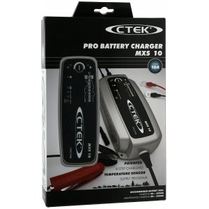 CTEK MXS 10 Cargador de batería totalmente automático para coche, caravana, barco, etc. 12V 10A EU