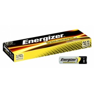 Energizer Industrial Alcalina LR6 / EN91 AA Mignon Pila Pack 10 uds.