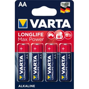 Varta Max Tech Alcalina AA Mignon Pila blster 4uds.