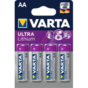 Varta Ultra Lithium AA Mignon / LR6 Pila blster 4uds.