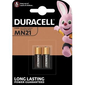 Duracell 23A MN 21 L1028 12,0Volt blster 2uds.