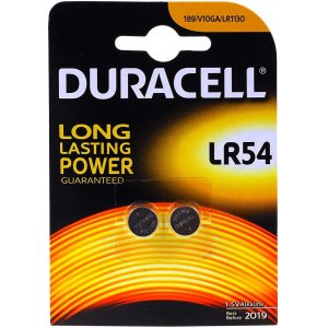 10x Duracell pila de botn modelo AG10 blister 2uds.