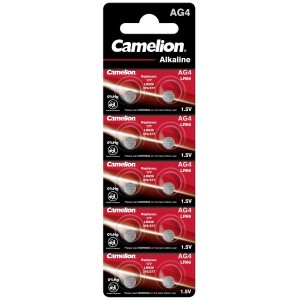 Camelion Pila de botn LR66 / AG4 / G4 / LR626 / 177 / SR626W / GP77A / 377 blster 10uds.