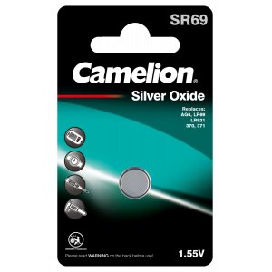 Camelion pila de botn de xido de plata SR69 / SR69W / G6 / LR920 / 371 / 171 / SR920 blster 1Ud.