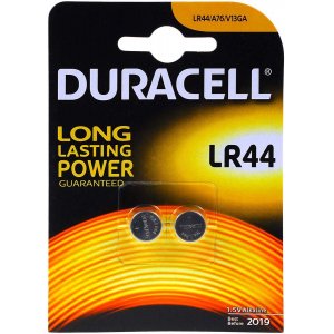 Duracell Pila de botn LR44 LR1154 AG13 V13GA A76 V13GA blster 2uds.